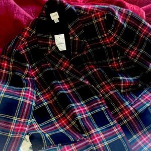 Plaid Jcrew blazer